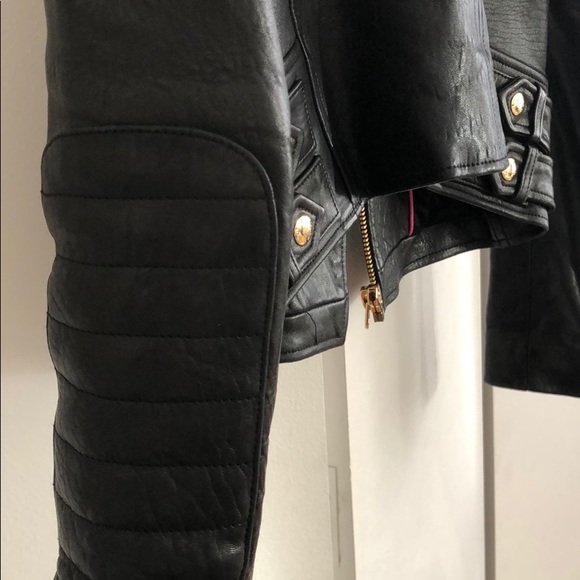 Juicy Couture genuine lamb leather jacket - Picture 7 of 8